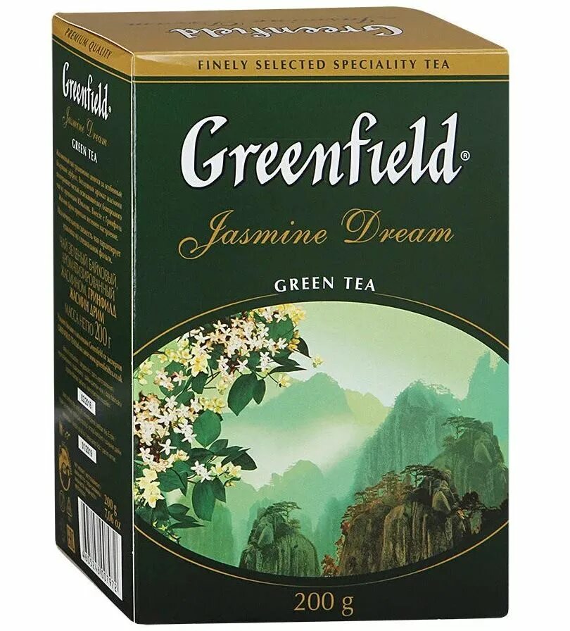 Чай купить в уфе. Чай зелёный Гринфилд дасмин. Чай Гринфилд зеленый с жасмином. Чай Greenfield Jasmine Dream.