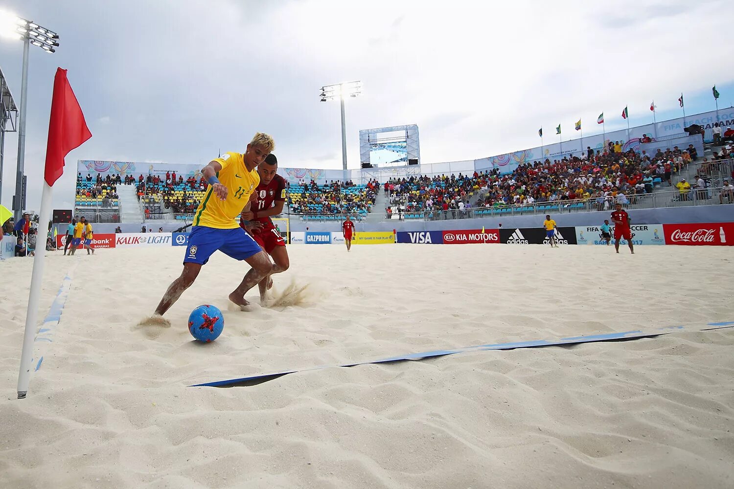 Beach soccer world