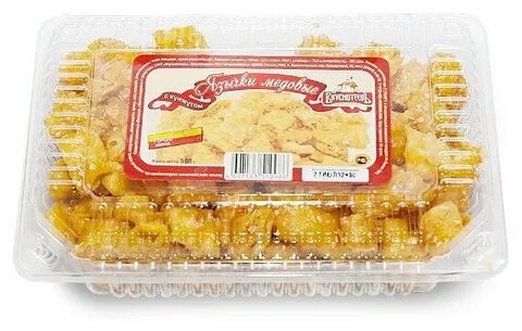 Медовые язычки с кунжутом