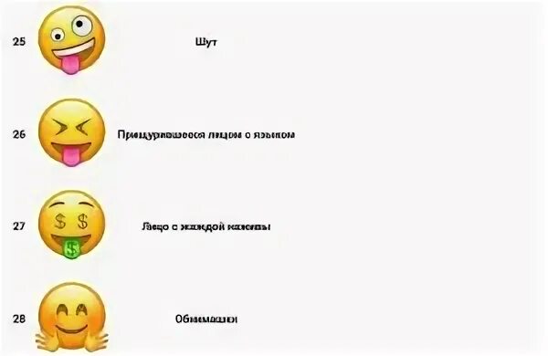 Название со смайликами. Название со смайликами