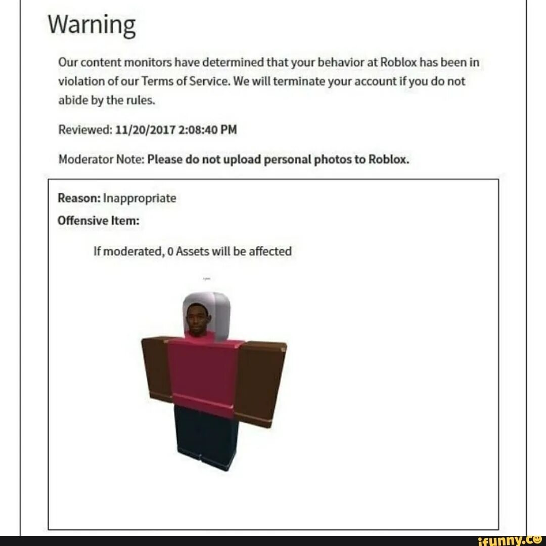 Warning roblox. Warning роблокс. предупреждение в роблоксе. роблокс tos. комьюнити роблокс.