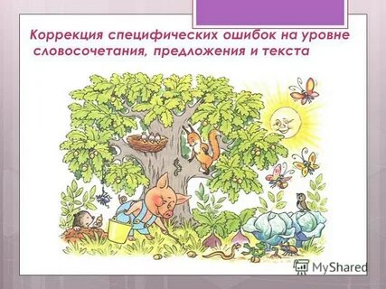 Тема коррекции
