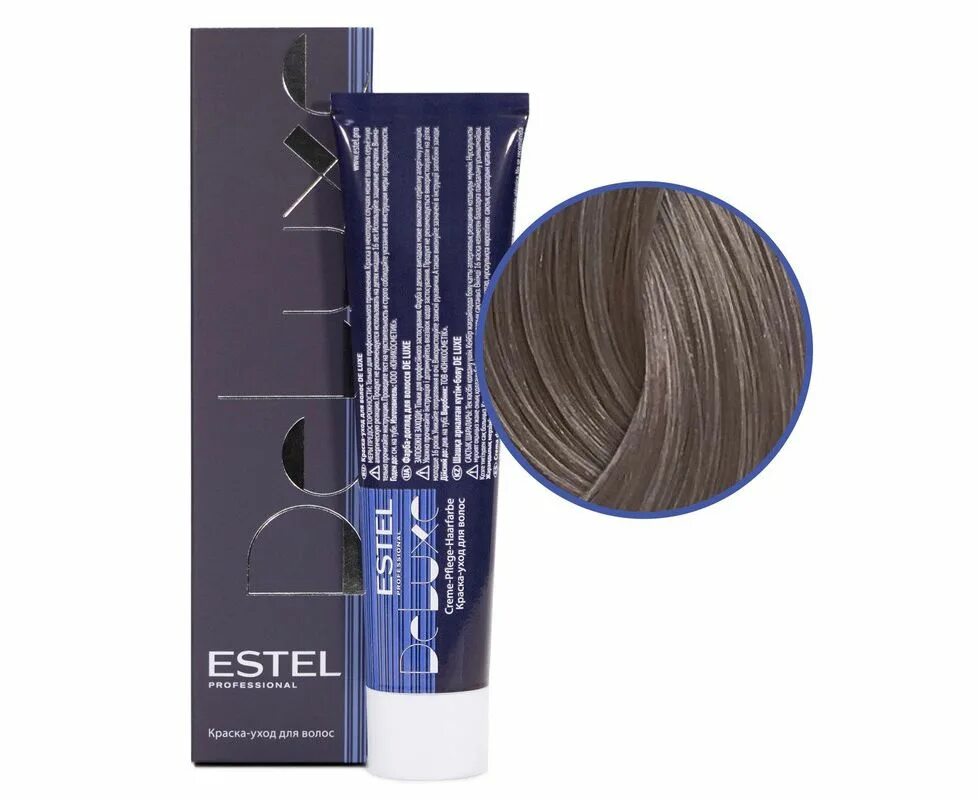Estel deluxe 7/11 русый пепельный интенсивный. Эстель делюкс 7. 5 de luxe 60мл. Светло русый фиолетово пепельный. 1.