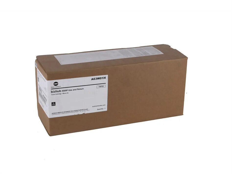 Тонер 35. TNP-35 тонер. Тонер TNP-35 Toner Cartridge UAR (a63w01h). Тонер-картридж bizhub 211. (HB-TNP-22k) для Konica-Minolta bizhub c35/c35p, черный, 6к.