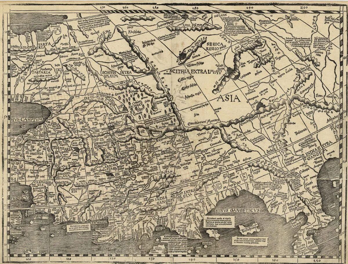 Карта Вальдземюллера 1507 года. Карты по истории 2021