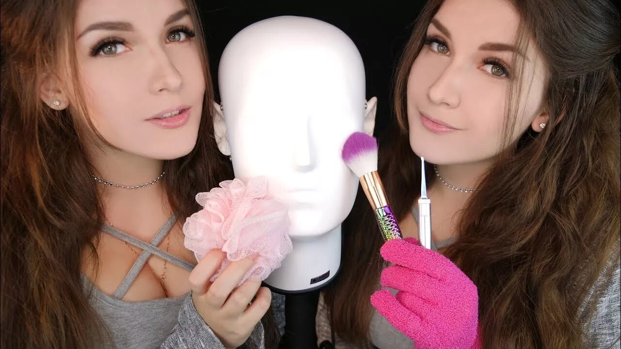 Asmr clean. АСМР KITTYKLAW близняшки. Китти клаб АСМР.