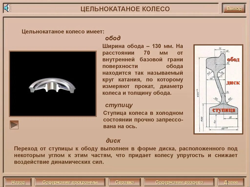 Цельнокатаное колесо вагона. Обода цельнокатаного колеса. Конструкция цельнокатаного колеса. Ширина обода цельнокатаного колеса.