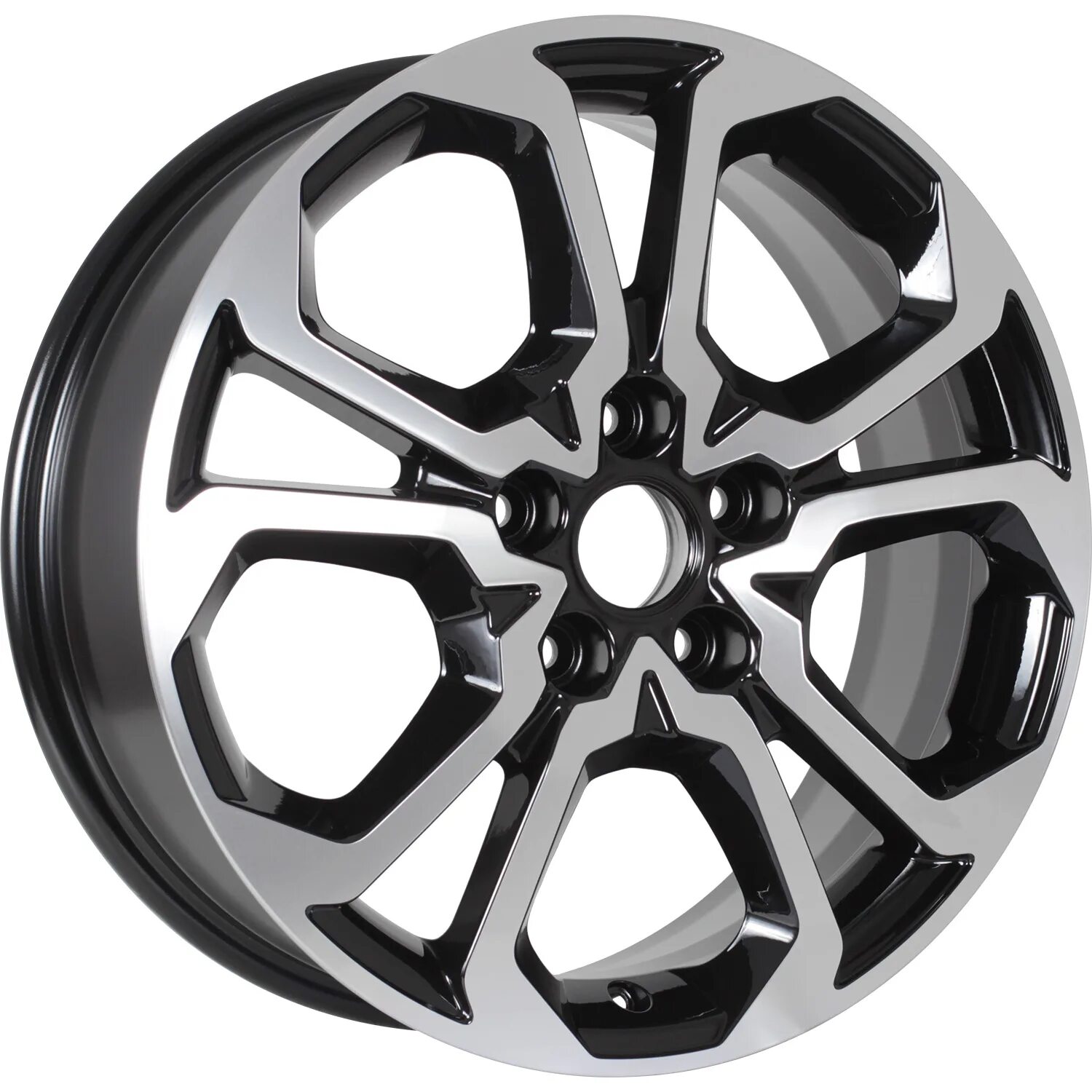 Литые диски kdw. Диск k&amp;k кс892 (17_arkana) 6,5x17 5x114,3 et50 dia 66,1 алмаз черный. кик кс892 zv 17_creta. колесный диск kdw kd1710.