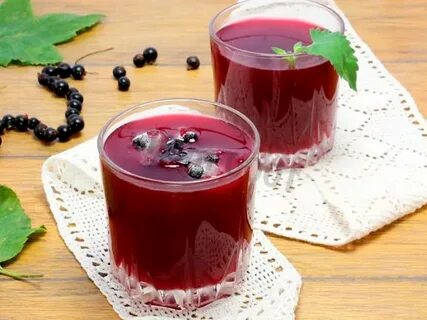 Кисель из ягод смородины