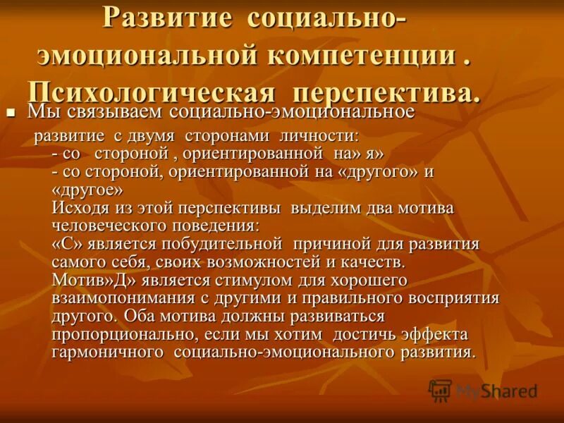 Развитие эмоционально социальной сферы. Развитие эмоционально социальной сферы