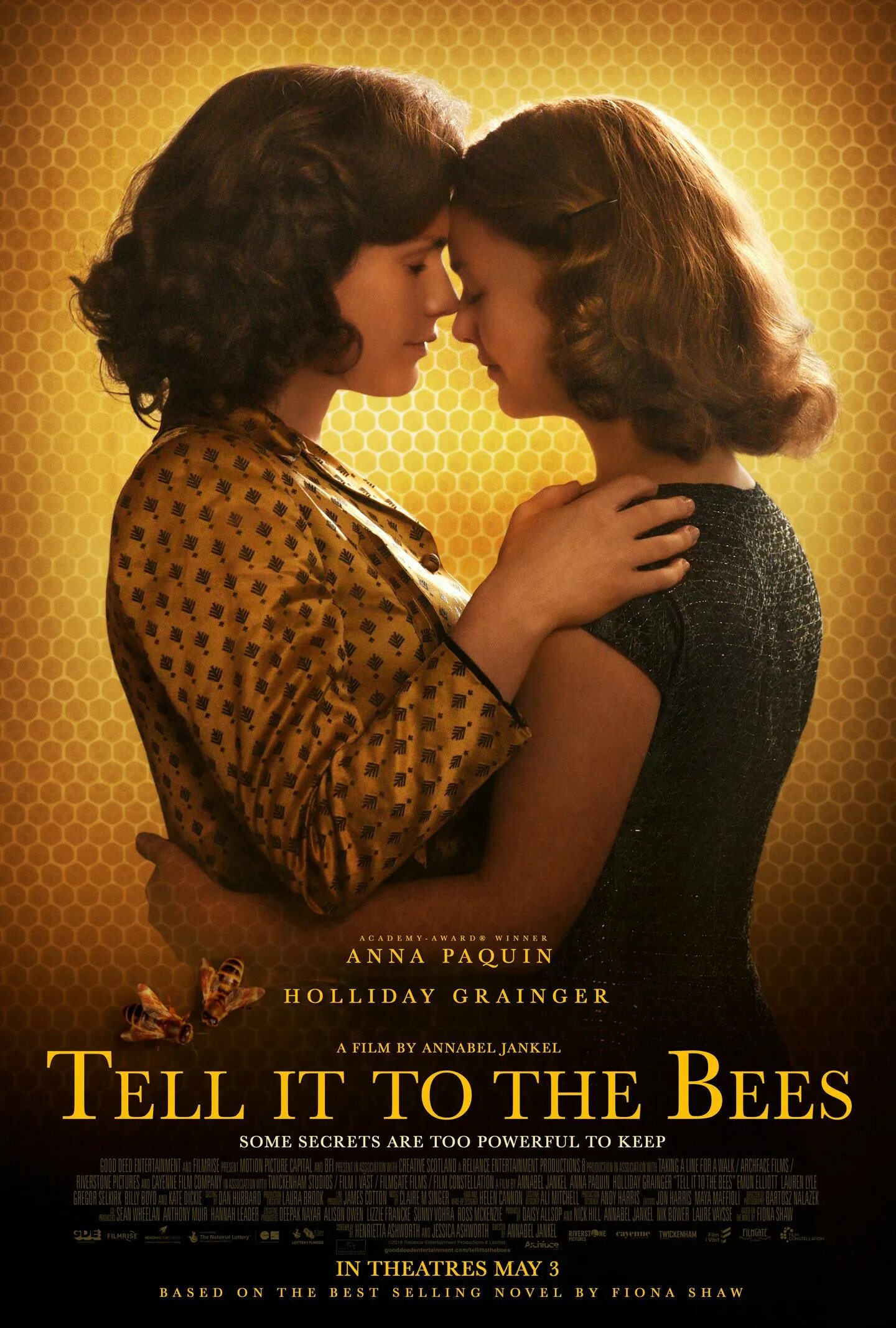 Расскажи это пчелам Постер. Tell it to the Bees 2018. Расскажи это пчёлам (2018).