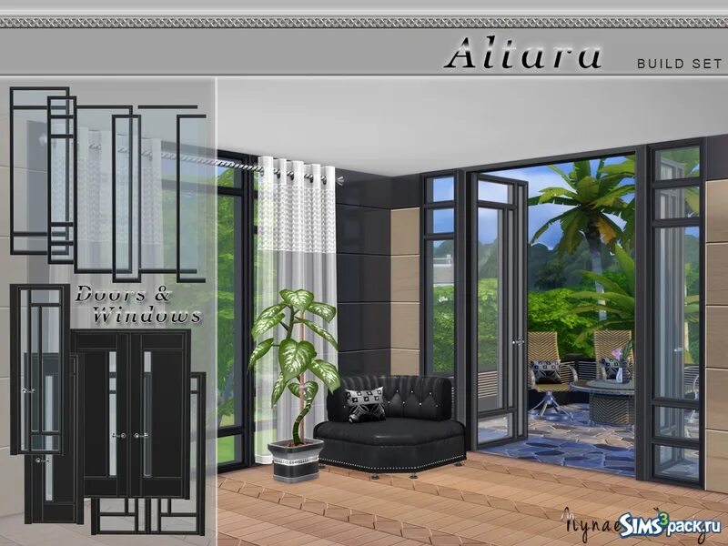 Окна для симс 3. NYNAEVEDESIGN симс 4 двери окна. Симс 4 Altara. SIMS 4 двери. Моды симс двери