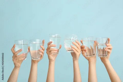 Glasses of water a day