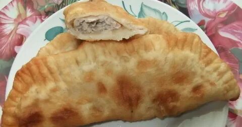 Чебуреки домашние с фаршем сочные