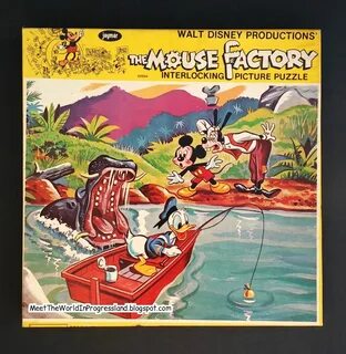 Meet The World: Vintage Disney Jigsaw Puzzles