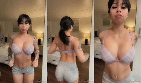 Jikatabi Showing Her Juicy Ass Cheeks Teasing Onlyfans Video.