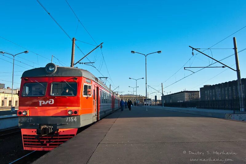 Электричка ленинский пр