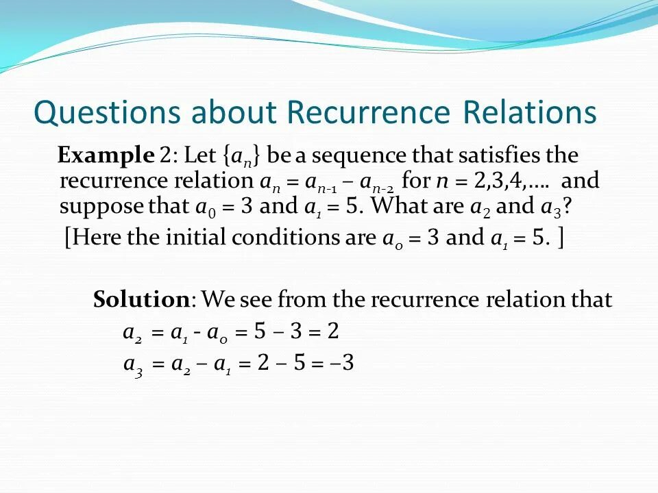 Sequence examples