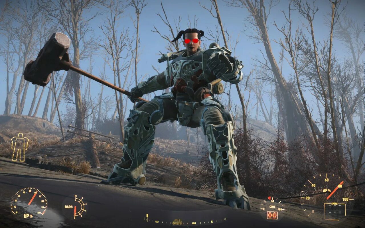Fallout 4 максимальный уровень. Fallout 4 mod хаммер. броня трапперов fallout 4. туманник fallout 4. фоллаут 4 нексус.