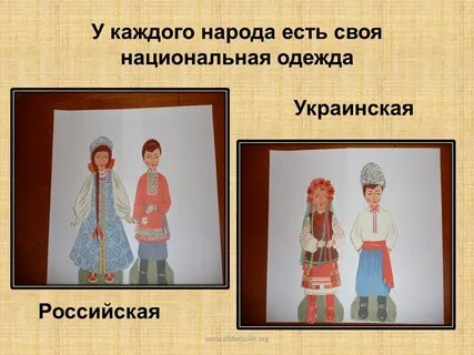 Русский народный костюм окружающий мир
