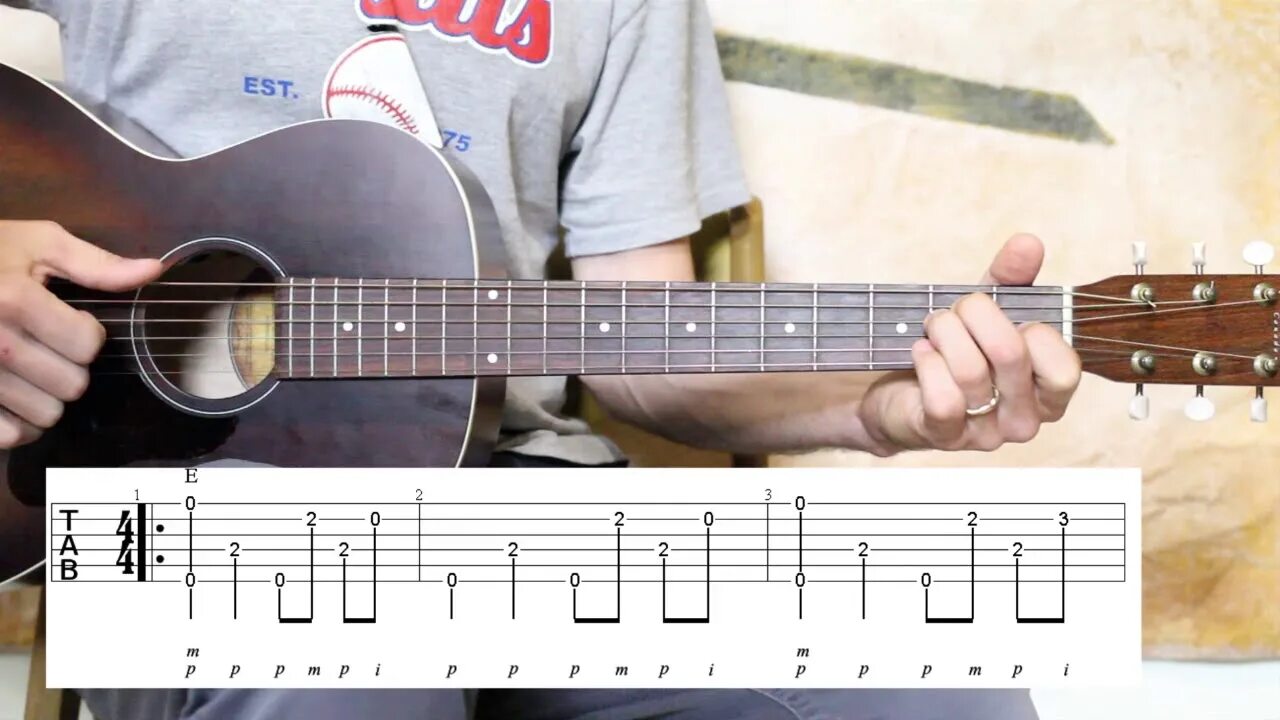 Guitar tab lessons