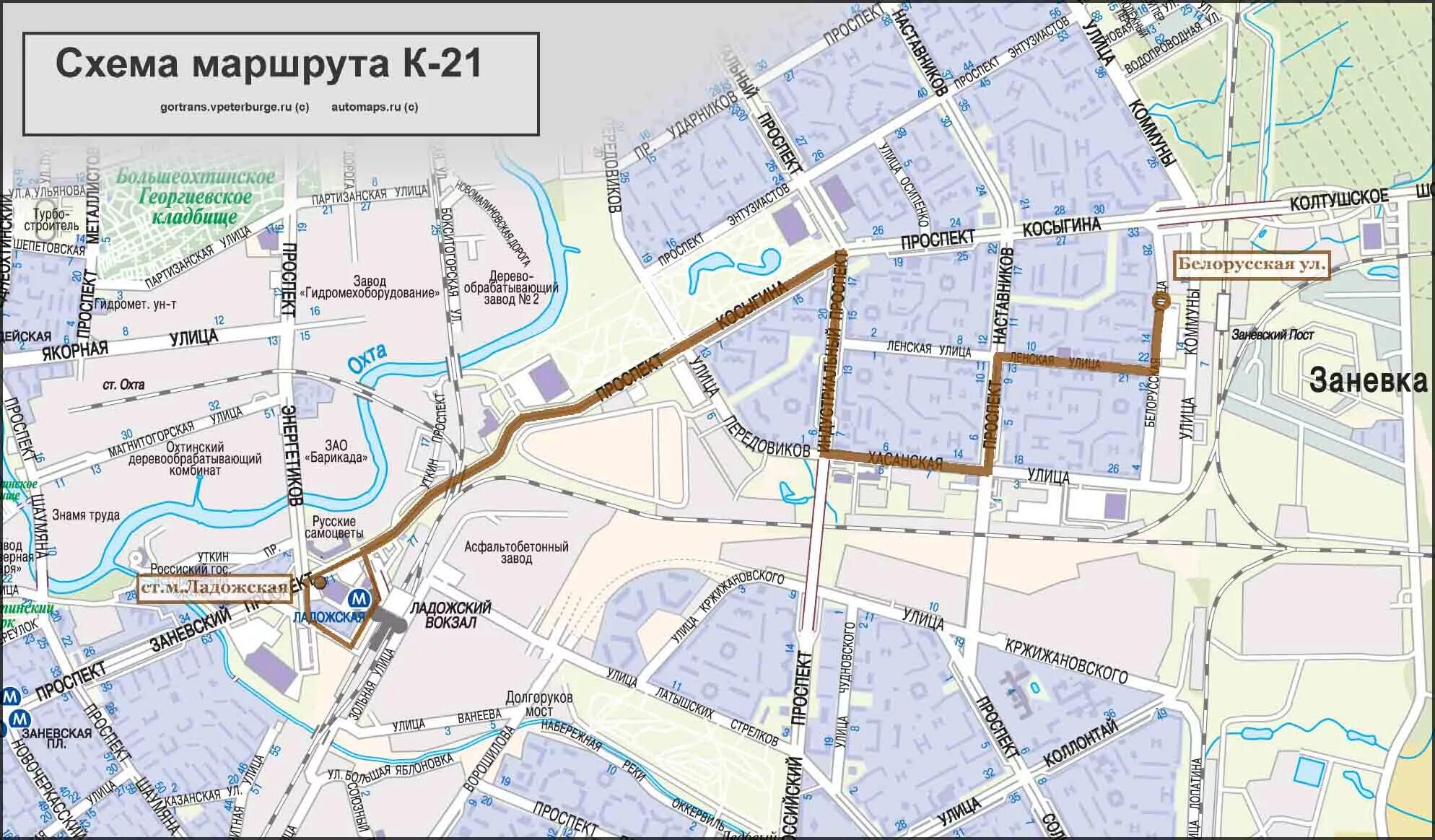 Маршрут автобуса 22 санкт петербург. Метро Ладожская на карте СПБ. Пр Косыгина на карте СПБ. Метро Ладожская на улице. СПБ маршрут автобуса транспорт.