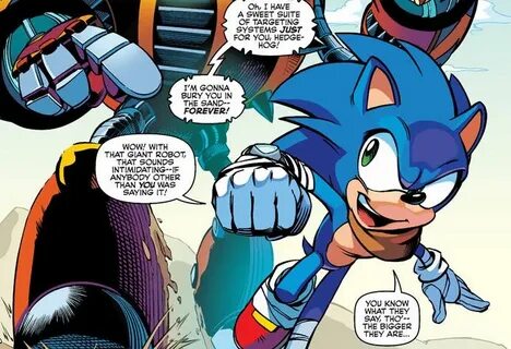 Sonic boom comics