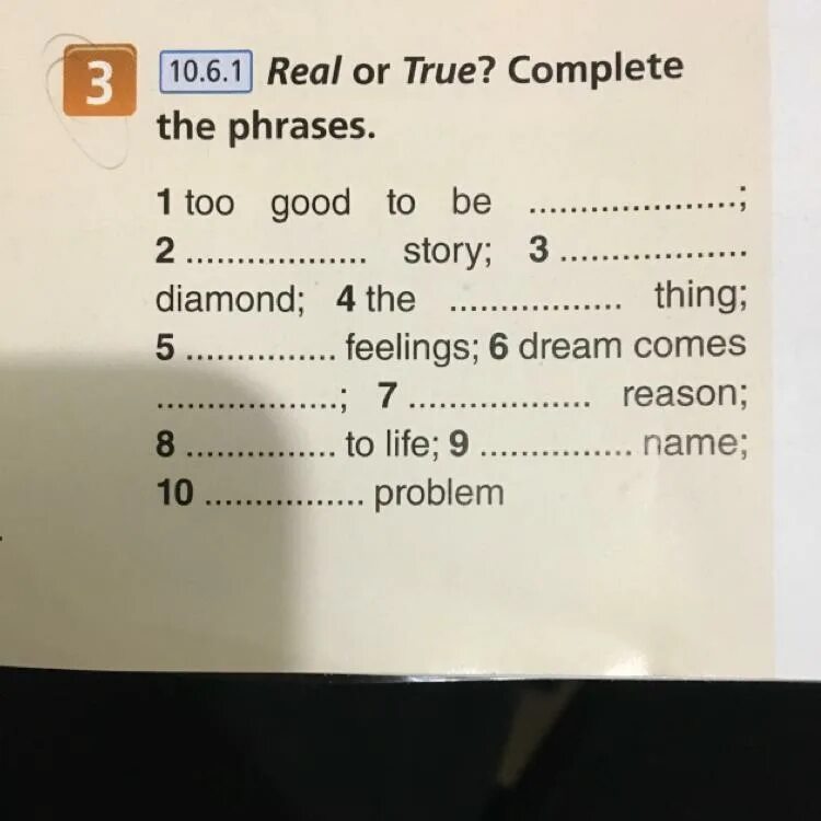 Complete the exchanges using the phrases below