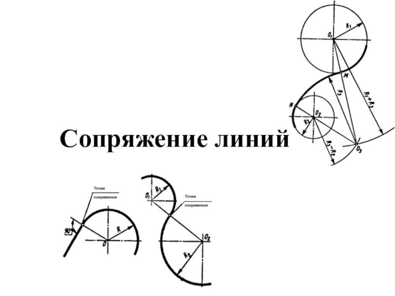 Термины сопряжения в черчении. Сопряжение линий Инженерная Графика. Сопряжение в черчении. Сопряжение линий в черчении. Астахов сопряжение 8 читать