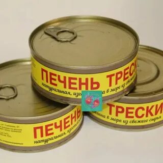 Зеленая печень трески