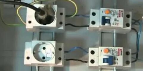 Автомат розетка выключатель