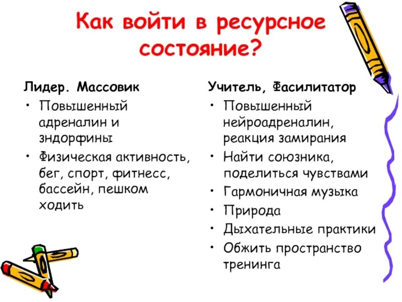 Войти в ресурсное состояние. Способы войти в ресурсное состояние. Ресурсное состояние это как. Способы прийти в ресурсное состояние. Ресурсные занятия