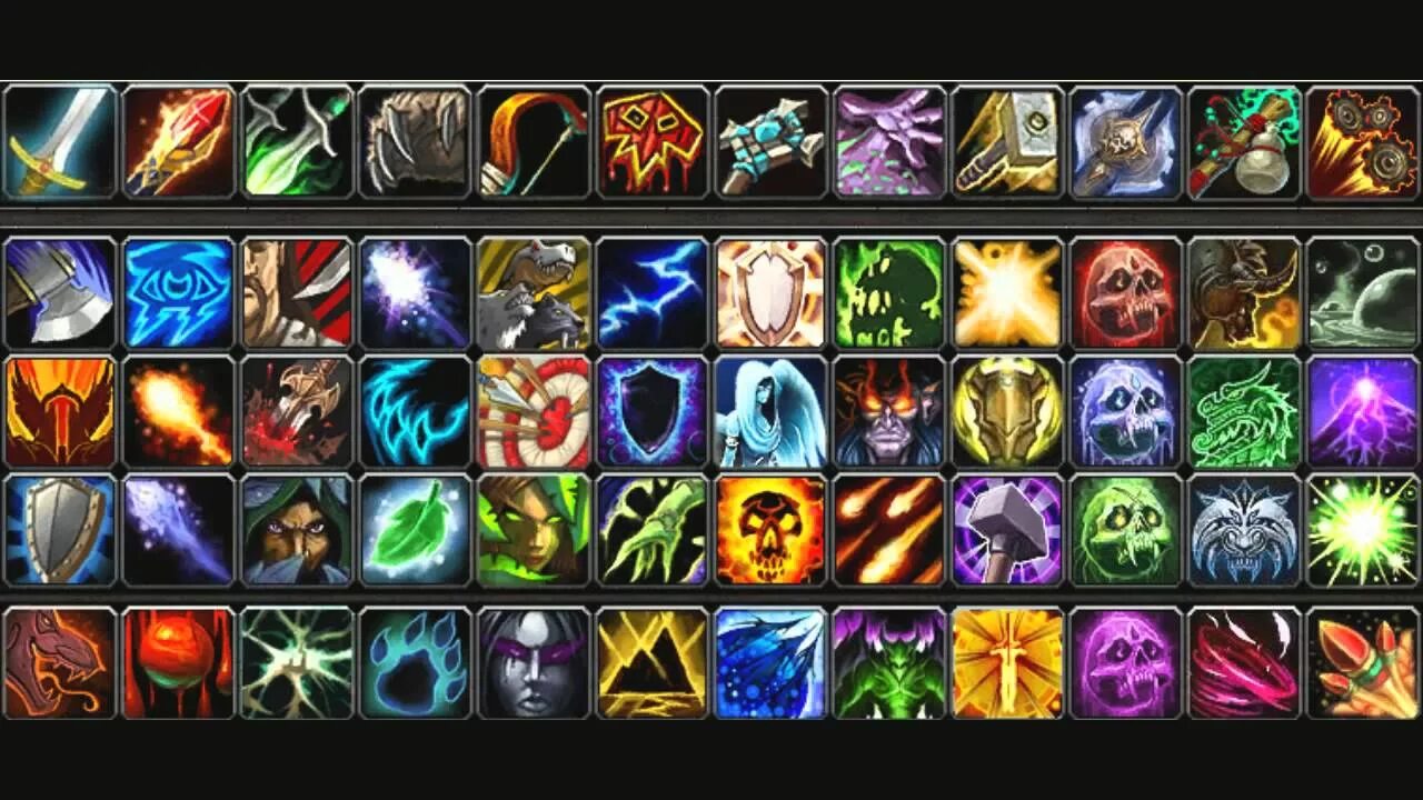 Warcraft icons