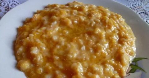 Рецепт манной каши с тыквой на молоке