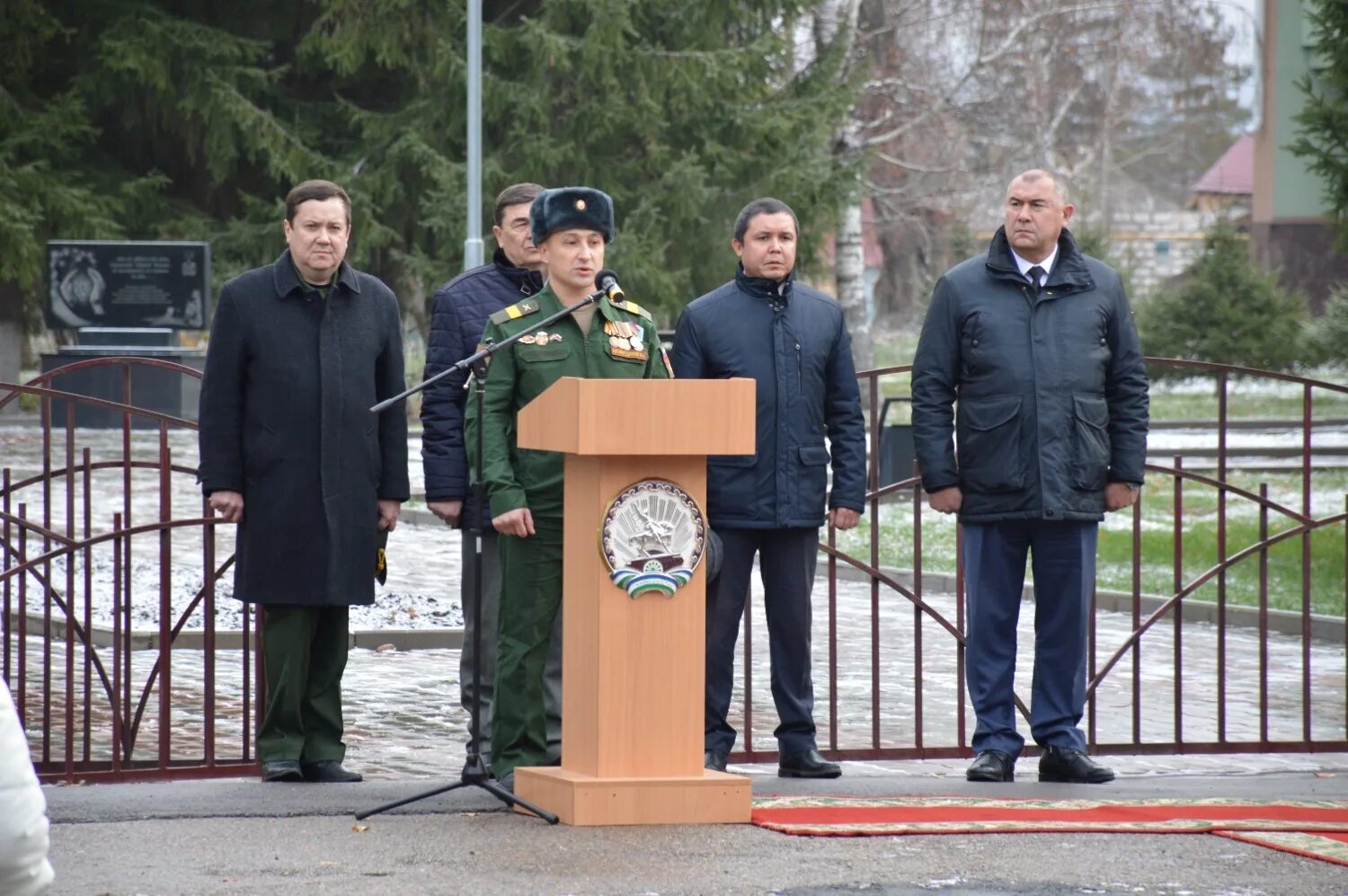 Митинг погибшим на сво