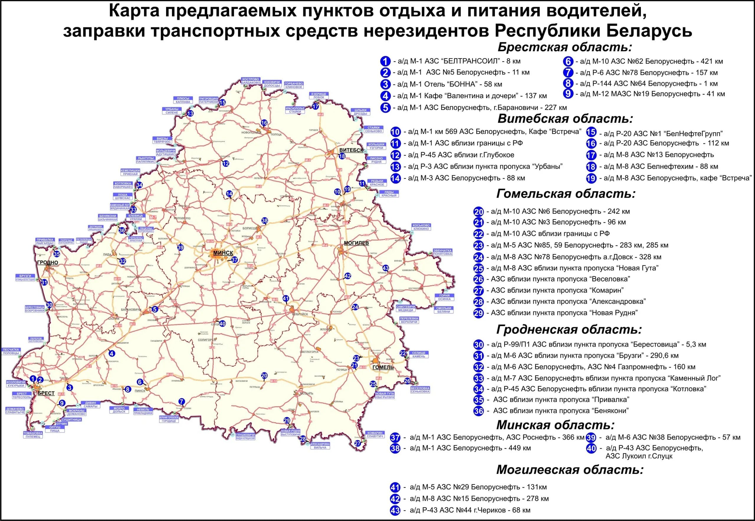 Карты принимаемые в белоруссии