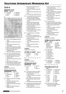 Solutions intermediate 3rd edition workbook ответы