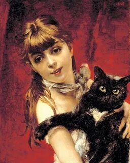 Женщина котик