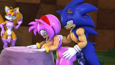 saygoodbye-sfm, amy rose, sonic the hedgehog, tails, sonic (series), 3d, so...