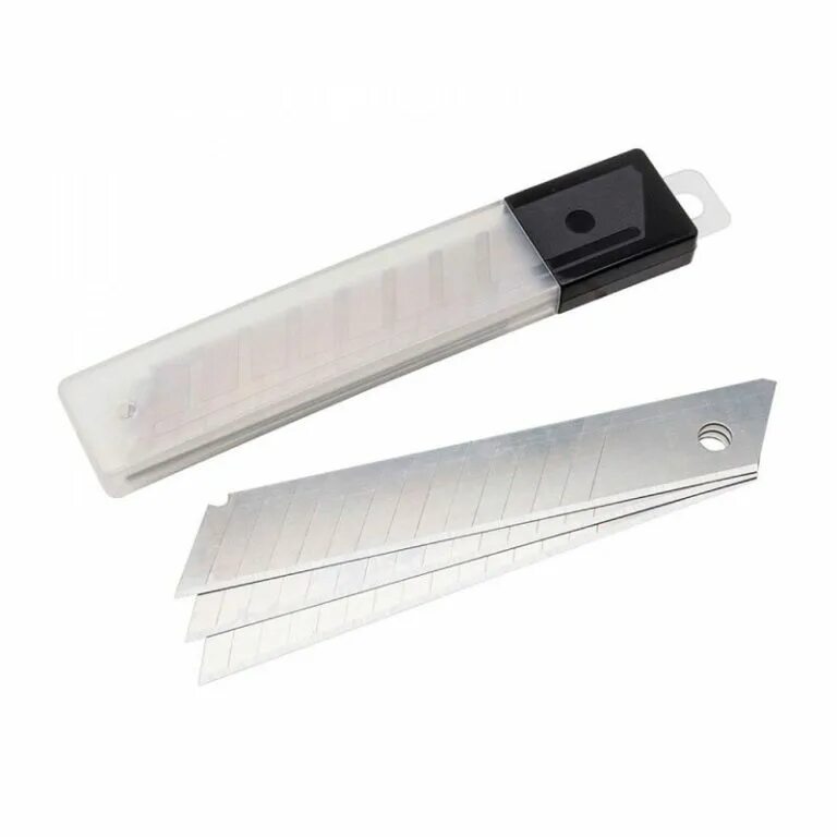 Купить лезвия для ножа 18 мм. Бибер 50218 запасные лезвия 18мм (10шт) (20/300). Лезвия 18 мм KDS-Hi. Лезвия для ножа Systec 18 мм, 10 шт. Лезвия сменные 18мм (уп-10шт) Proline 31018h.