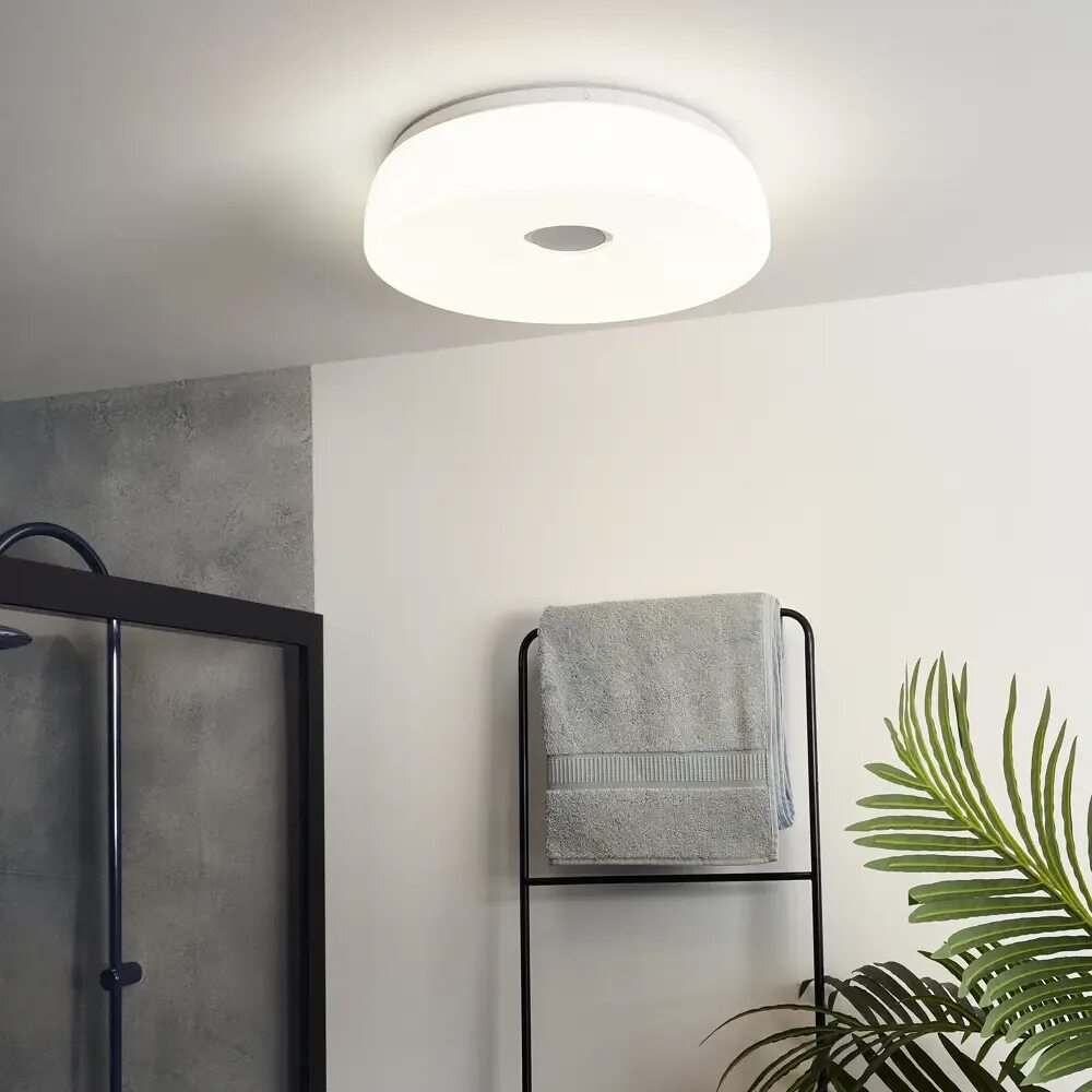 Inspire led. Светильник настенно-потолочный светодиодный stone, 5 м белый. подсветка светодиодная для зеркала влагозащищённая inspire slim. люстра с пультом inspire led инструкция.