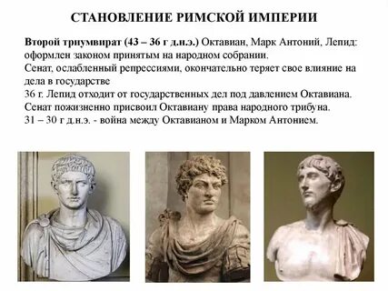 Становление империи