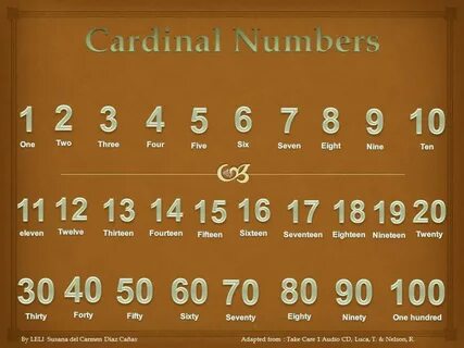 Cardinal number