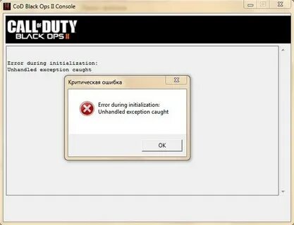Black ops вылетает при запуске