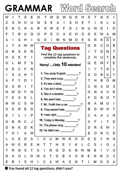 Игра tag questions. Tag questions в английском языке Worksheets. Tag question Grammar Word search. Tag-questions игры по английскому. Questions test english