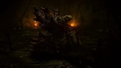 The first attack Dirty Colossus has is his ranged fly barrage. 