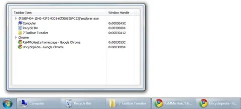 Task bar