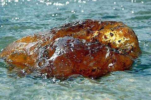 Янтарная вода