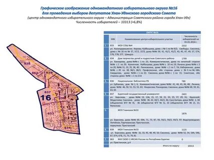 Голосование проводится по одномандатным округам