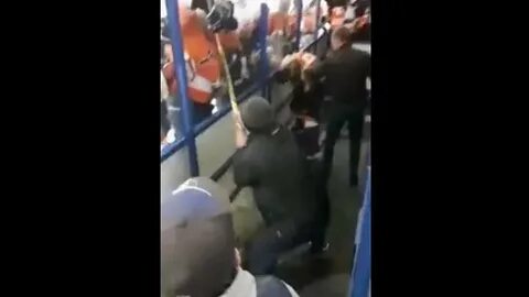 Литвин драка с болельщиком
